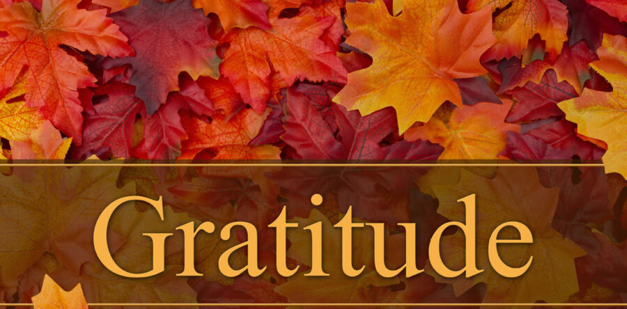 A Time to Give Thanks