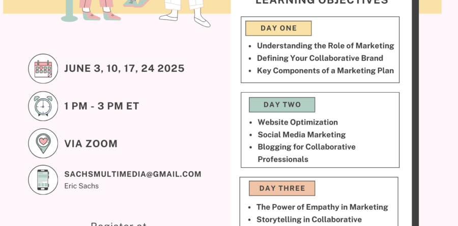 Master the Art of Connection: Why You Should Attend the “Marketing Skills for Collaborative Practitioners” Training