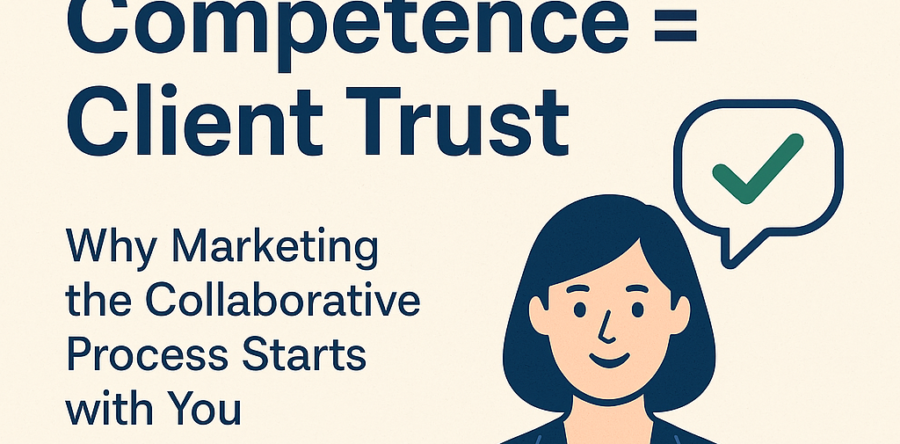 Confidence + Competence = Client Trust: Why Marketing the Collaborative Process Starts with You