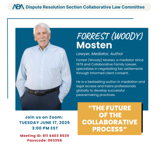 The Future of the Collaborative Process – A Must-Attend Program with Woody Mosten