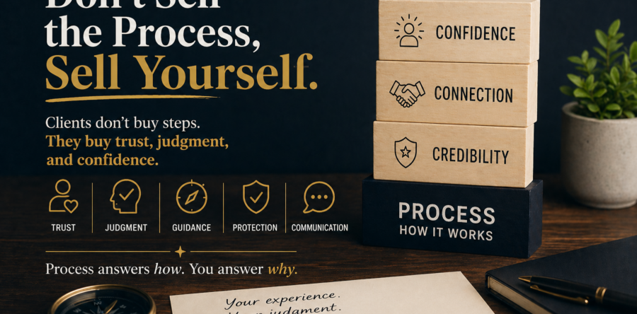 Don’t Sell the Process, Sell Yourself