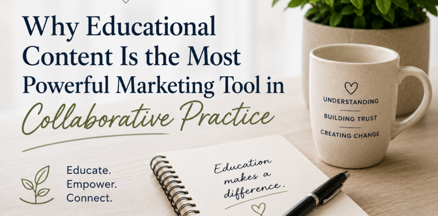 Why Educational Content Is the Most Powerful Marketing Tool in Collaborative Practice