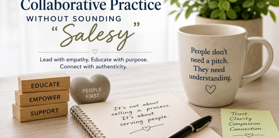 Marketing Collaborative Practice Without Sounding “Salesy”
