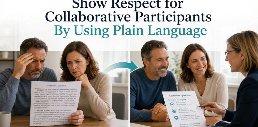 Show Respect For Collaborative Participants By Using Plain Language
