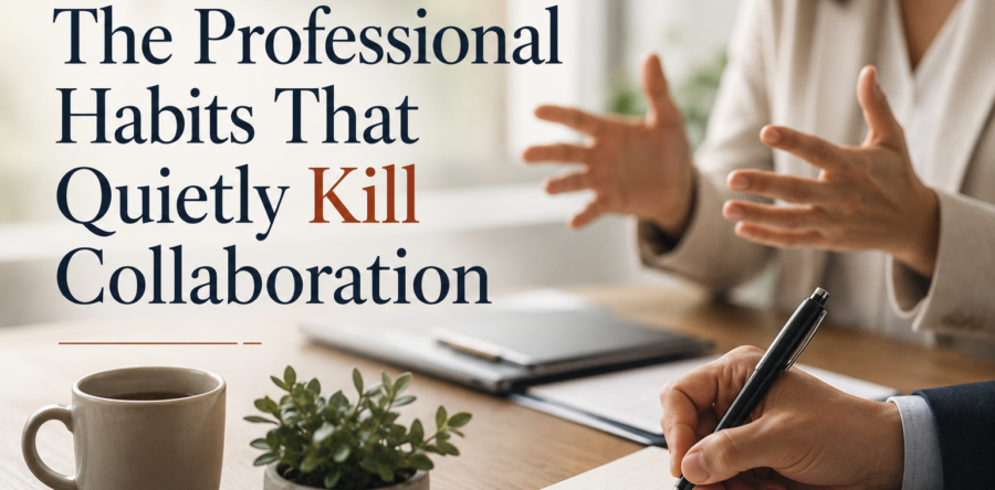 The Professional Habits That Quietly Kill Collaboration